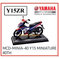 Yamaha Y15ZR Y15 Ysuku Miniature Diecast 40th Year Anniversary Edition 100% Original Hong Leong Yama