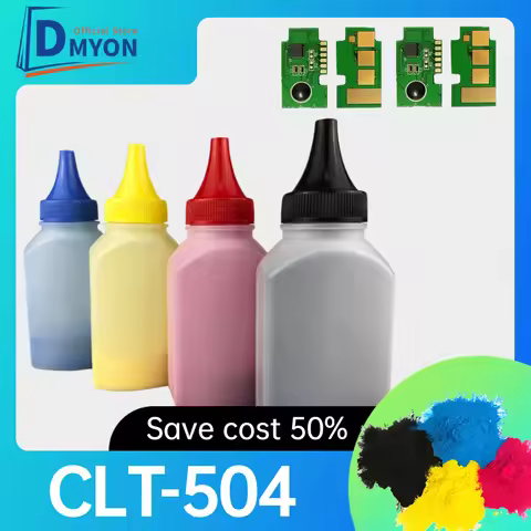CLT-K504S toner powder chip for Samsung 504 CLP-415n clp-415nw CLX-4195 CLX-4195N CLP-470 CLP-475 SL
