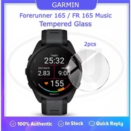 < 2pcs > Garmin Forerunner 165 Music / Forerunner 165 / FR165 Screen Protector HD Tempered Glass