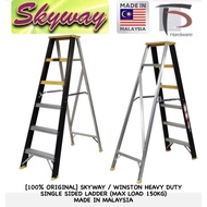 [100% ORIGINAL] SKYWAY / WINSTON HEAVY DUTY SINGLE SIDED LADDER (MAX LOAD 150KG) MAE IN MALAYSIA