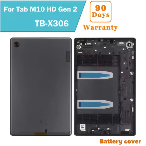 For Lenovo Tab M10 HD Gen 2 TB-X306 TB-X306F Battery Cover Back Case Accessory Replacement