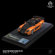 * Pre-Order * TimeMicro Mazda RX-7 1:64 Veilside Fast & Furious ภาพวาดจำลองรถรุ่นสำหรับคอลเลกชันและจ