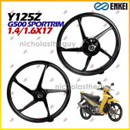 ENKEI Sport Rim Cutting G500 Standard Hub for Y15ZR/Y125Z/LC135 Motorcycle