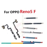 On off ribbon Power volume button flex For OPPO Reno5 F Reno 5 F