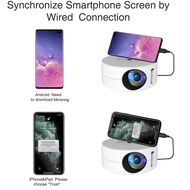 YT200 Household Wired Same Screen Children led Projector Mini Mini Portable Projection