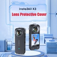Transparent Dust-proof Protective Cover For Insta360 X3 Lens Scratchproof Case for Insta 360 One X3 Action Camera Accessories