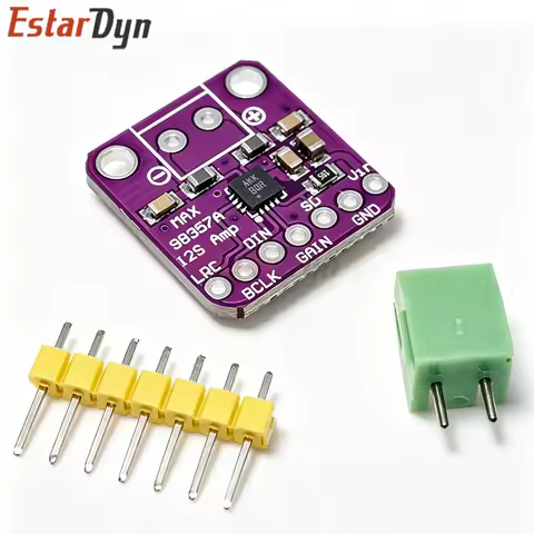 Estardyn MAX98357 I2S 3W Class D Amplifier Mono DAC Decoder Module for Raspberry Pi ESP32 DIY Speake