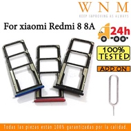 For Xiaomi Redmi 8 8A Sim Card Tray For Redmi8 8A Sim Card Slot Holder Card Holder Reader SD Slot Ad
