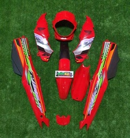 ชุดสีไนซ์110 U BOX (Nice 110) NICE จำนวน8ชิ้นตามภาพ พร้อมติดสติกเกอร์เคลือบเงาแท้ลาย125 8ชิ้น ตามภาพ