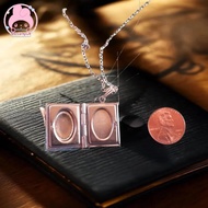 Aosunyuk Gothic Flying Bat Book Locket Necklace, Gothic Jewelry, Gothic Necklace, Bats, Vampire Jewe