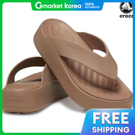 Crocs | รน Getaway Platform Flip 209410-2Q9 สลาเตบราวน