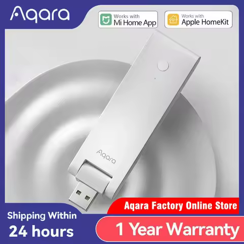 CN Version Aqara E1 Hub Zigbee 3.0 USB Smart Gateway Aqara Hub Wireless Zigbee Hub Remote Control Fo