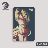 TNG Sticker One Piece Vinsmoke Sanji Touch n Go Card TnG NFC eWallet Access Card Waterproof Sticker 
