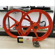 RCB FG525 Forged 1.85/2.5-17 LC135 5Speed Orange Red Blue 100% Original RCB