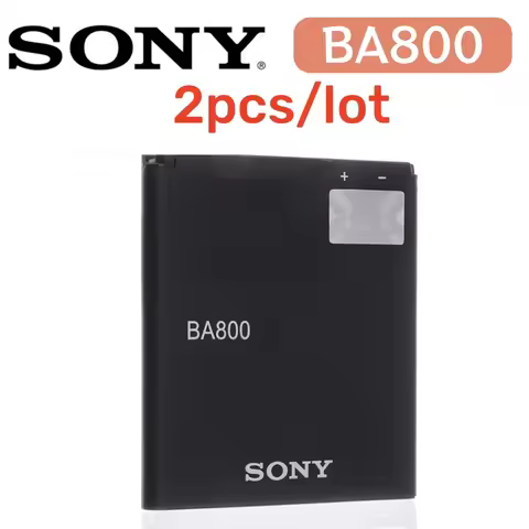 2pcs /lot BA800 1700mAh Li‑ion Battery for Sony Xperia S LT26i Arc HD SO-02D Xperia V LT25i LT25C Mo