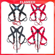 [FlameerMY] Upper Body Harness Ascending Adjustable Fixed Belt Caving Canyoning Rock Climb
