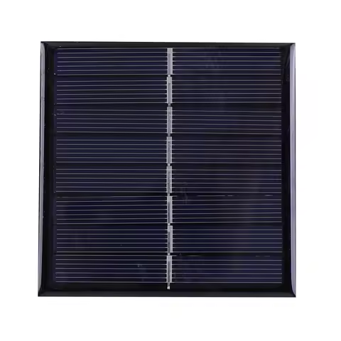 2W 4V Portable Solar Panel Solar Panel Charger Photovoltaic Cells for 1.2V 2xAA Rechargeable Battery