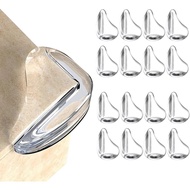 16 Pack Corner Protector for Baby, Clear Corner Protectors, Furniture Corner Guard & Edge Safety Bum