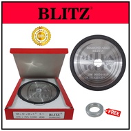 BLITZ Batu Asah Diamond 5" 1 Sisi S1 Batu Gerinda Duduk Poles Intan / Diamond Asah 5Inch S1 Blitz OR