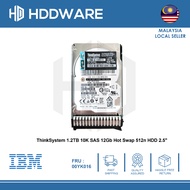 ThinkSystem 1.2TB 10K SAS 12Gb Hot Swap 512n HDD 2.5" // 7XB7A00027 // 00YK016