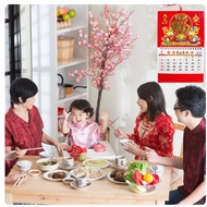 LUCKY CHARM 2026 FIRE HORSE WALL CALENDAR XTRA LARGE SIZE (68 X 37CM)