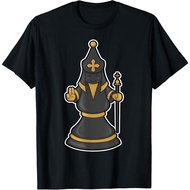 Chess Piece Bishop Chess Board Game T-Shirts