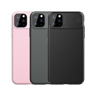 NILLKIN Apple iPhone 11 Pro Max 黑鏡保護殼(粉色)