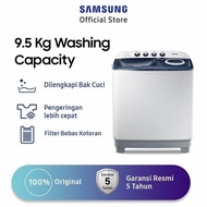 Samsung Mesin Cuci 2 Tabung 9.5Kg - Wt95H3330Mb