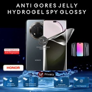 Anti-scratch jelly Hydrogel spy glossy privacy screen protector HONOR X9 5G X9A 5G X9B 5G X9C 5G
