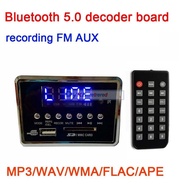 【Best value】 บอร์ด WMA WAV MP3บลูทูธสำหรับเครื่องขยายเสียง,บอร์ด USB เสียงเครื่องเล่นแสดงผลเพลง FM AUX