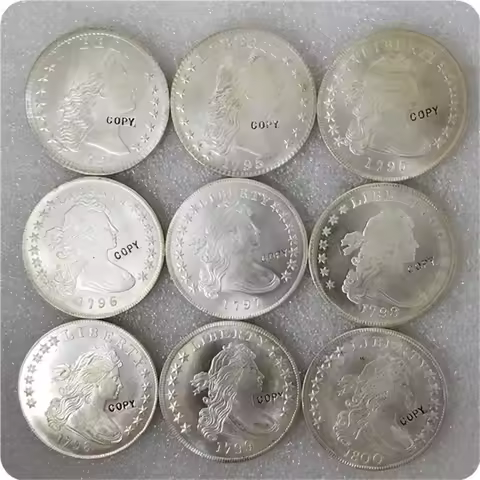 UNC USA 1794-1804 Draped Bust Dollar COPY COINS Challenge Pocket Coins Christmas Gifts