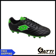 Lotto Football Soccer Shoe HECK FG Black Green S1303-04