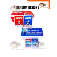 【1 DOZEN 】(RANDOM DESIGN) Playing Cards JAWS 1010 (12 pack) in one box 4 JOKERS