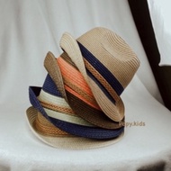 F5 paper fedora hat / Imported fedora hat cowboy hat/