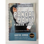 BUKU POLA JAHITAN PAKAIAN LELAKI - PANDAI JAHIT PAKAIAN LELAKI - 30 POLA TERMASUK FORMULA