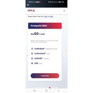 One XOX SIM Card Prepaid – pospaid.daftat simkad,boleh pilih data plan sendiri
