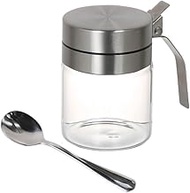 Dulton R615-737 Spice Jar with Spoon, 10.1 fl oz (300 ml), Jar with Spoon to Create Delicious Salted