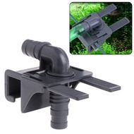 yal❤ Aquarium Water Pipe Connector Fish Tank Mount Holder Inflow Outflow Stretchable