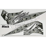 LC135 NEW V2 V3 V4 V5 V6 V7 ( 97 148 ) Custom Body Cover Set Stripe Sticker - Black / Pink / Blue / 