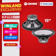 Crown by Winland Jack Hammer Power Professional Speaker 15" 800 watts / 8 ohms Audio Sound JH-15-3A 