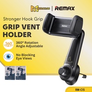 REMAX Car Hand Phone Holder 360 Rotating Air Vent Hook Fone Holder MDRMC15 Pemegang Telefon Letak Da