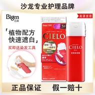 Imported from Japan Original Meiyuan Xuanruo CIELO Hair Dye Cream Plant Pure Black Dye Yourself Hair