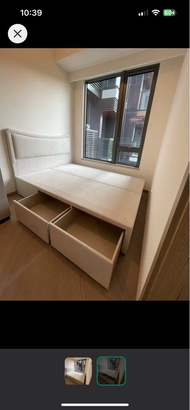 全新Indigo Living Double Bed 雙人床(4尺半) / 單人床(3尺) 床架