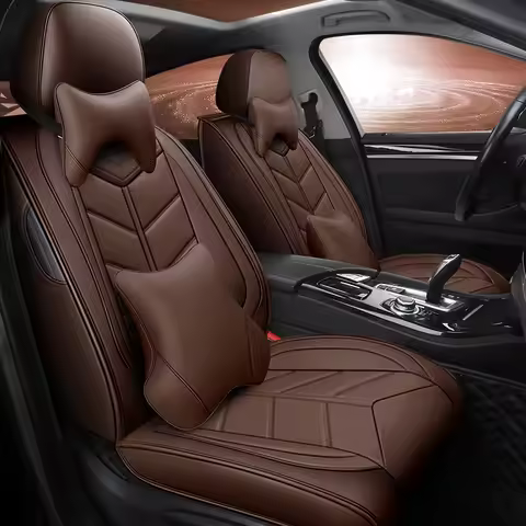 Leather Universal Car Seat Covers for BMW all model 520 525 320 320i x3 x5 f10 f20 x1 x6 x4 e36 e46 