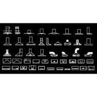 Autocad Blocks or CAD Blocks.DWG|AUTOCAD| BLOCK