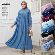 LAVINA DRESS MIX TILE DRESS / DRESS RAYON TWILLWanita