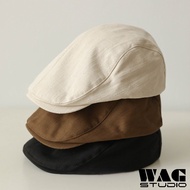 Plain Vintage Flat Cap for Men Women Summer Peaked Baretta Cap