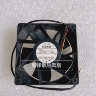 NMB 12038VA-24N-BL DC 24V 0.96A 120x120x38mm 3-Wire Server Cooling Fan