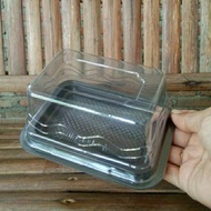 5'S Plastic Mica BGK 610 size 10 x 6.5 Chocolate packaging Bread Roll Mini cake tart cut cake