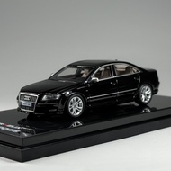 MH 1: 64 Audi Audi Audi A8 (D3) Facelift 2008 S8 Alloy Car Model Black